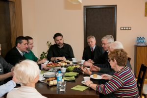 Irish guests at Collegium Medicum, 4.04.2017