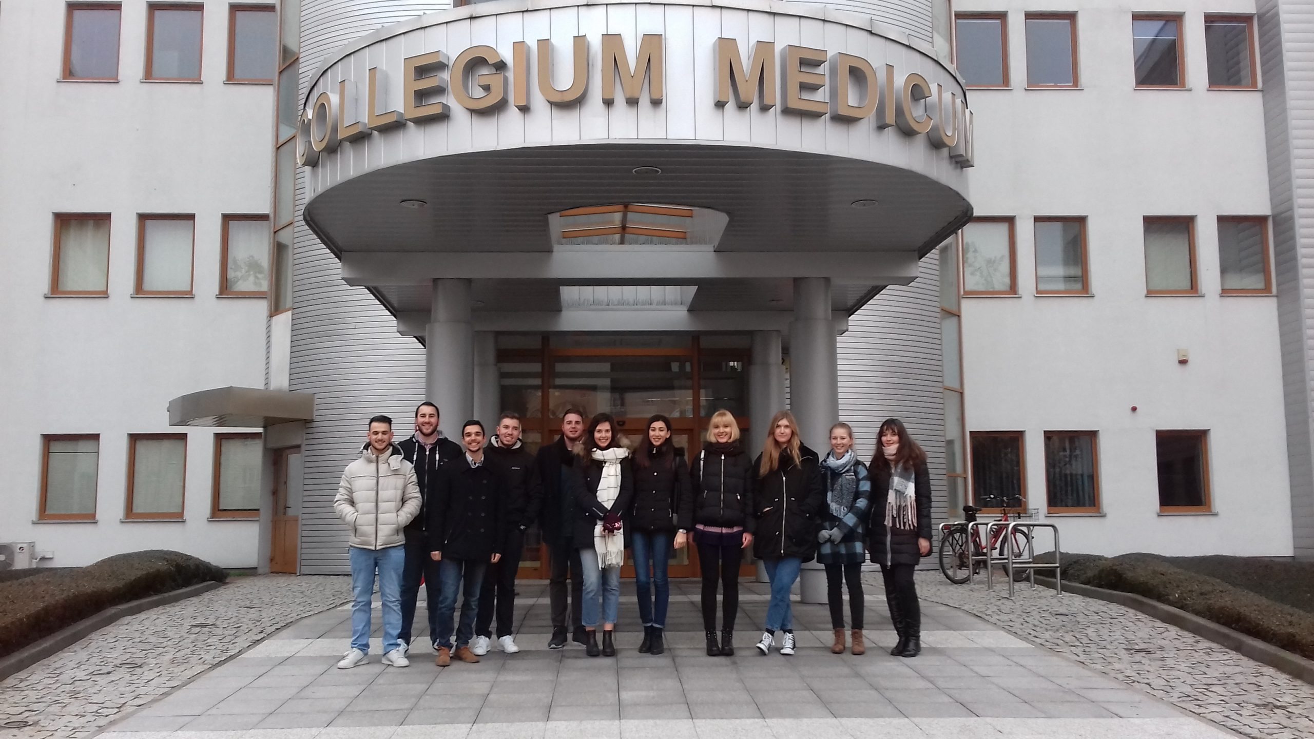 Erasmus+ Students at Collegium Medicum - photo