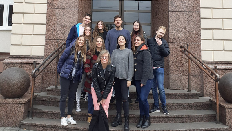 Erasmus students in Bydgoszcz